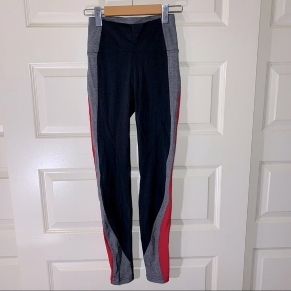 LULULEMON Athletica LW5BCSS Get Going Train Tight Size 2 Black Gr - Picture 5 of 11